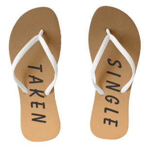 Tongs Symbole simple pris amusant Golden