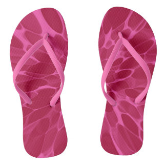 Tongs Teinture Cravate rose