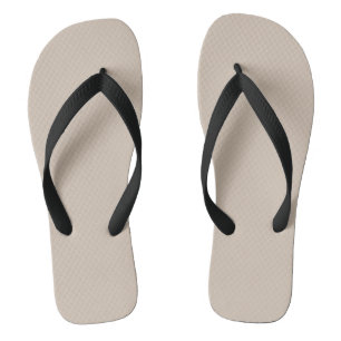 Tongs Tendances Couleur Douce Taupe Flip Flops