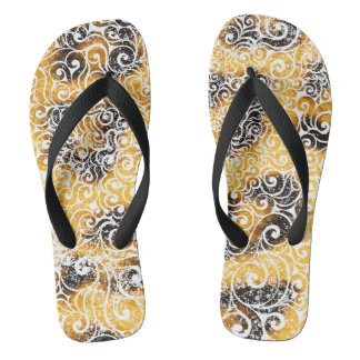 Tongs Tourbillonnant Motif Leopard