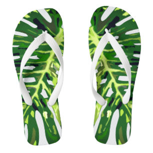 Tongs Tournages feuille