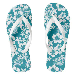 Tongs Tournes d'impression tropicales