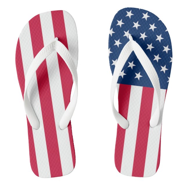 Tongs Tournes du drapeau américain (Semelle)