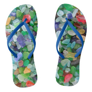 Tongs Tournes en verre de mer