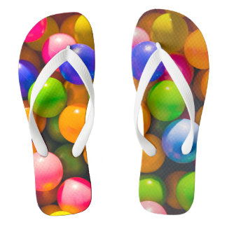 Tongs Tournes pour adultes, larges bretelles