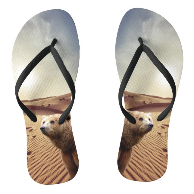 Tongs Tournesol Ours Flore Tournesol (Semelle)