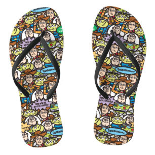 Tongs Toy Story Motif de jouet mou
