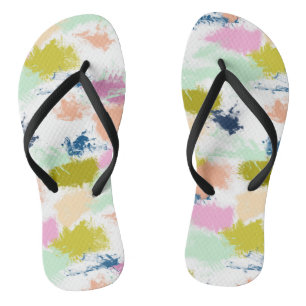 Tongs Trucs, peintures, peinture à l'huile