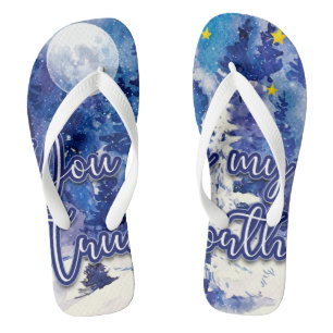 Tongs Tu Es Mon Vrai Nord