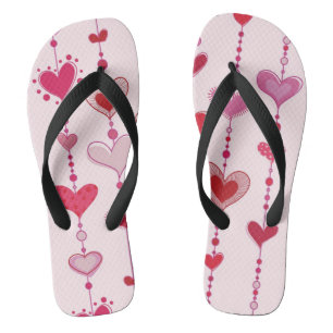 Tongs Tuiles de coeur
