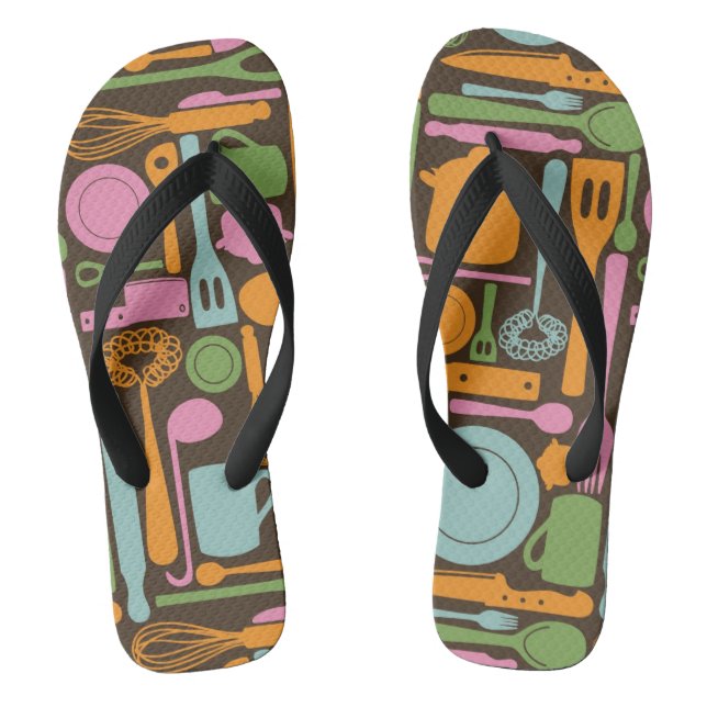 Tongs Ustensiles de cuisine Motif 3 (Semelle)