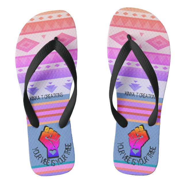 Tongs Votre Vibe Est Votre Tribe - Dusk Dancer Flip Flop (Semelle)