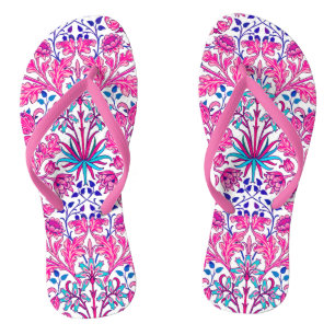 Tongs William Morris Hyacinth Imprimer, rose Fuchsia