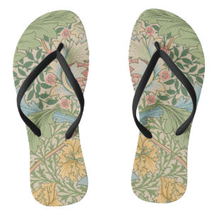 Tongs William Morris Myrtle Fleur Floral Botanique