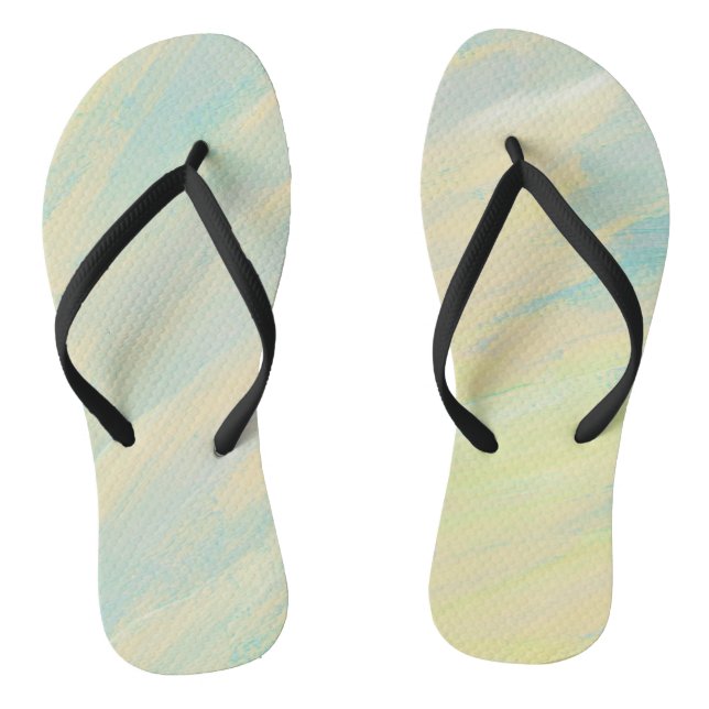 Tongs Yellow And Teal Fun (Semelle)