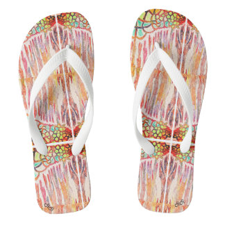 Tongs Zorys colorés, art des beachwear