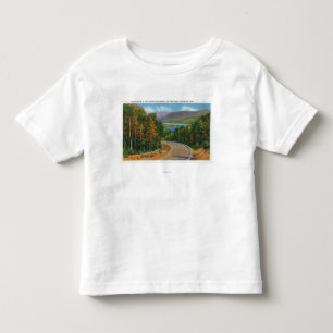 Tongue Mt Trail View of Sabbath Day Point and Toddler T-shirt