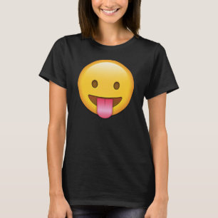 Tongue-Out Emoji kids T-shirt
