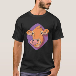 Tongue out Tuesday Cows T-Shirt