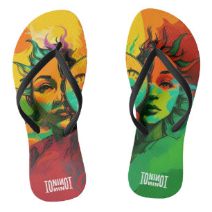 TONI ORIGINAL – Tongs de streetwear artistiques