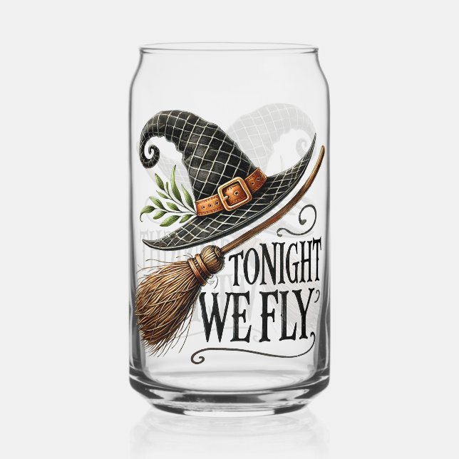 Tonight We Fly Can Glass (Front)