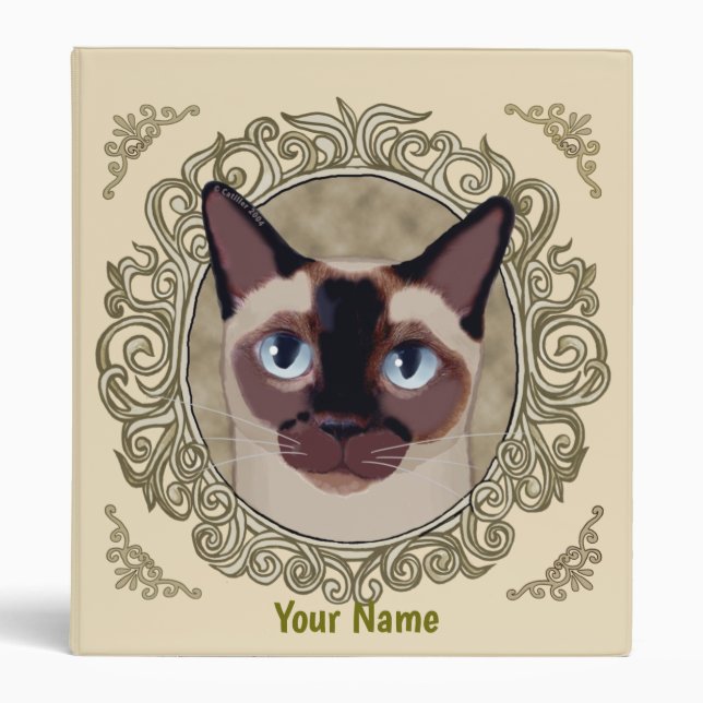 Tonkinese Cat Binder (Front)