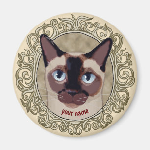 Tonkinese Cat  magnet