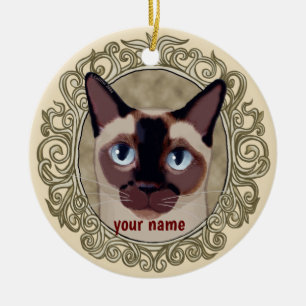 Tonkinese Cat  ornament