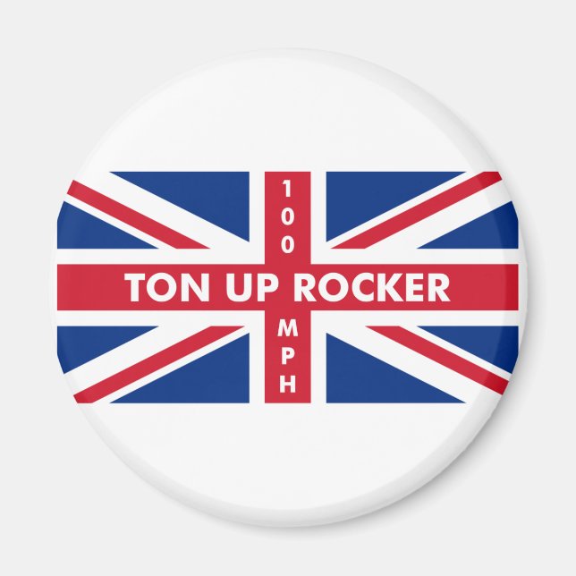 Tonne Up Rocker Magnet (Front)