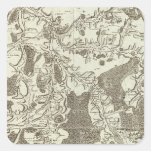 Tonnerre Square Sticker