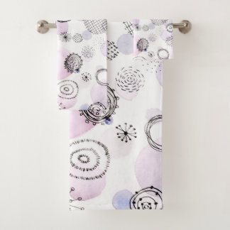 Tons chauds Motif aquarelle