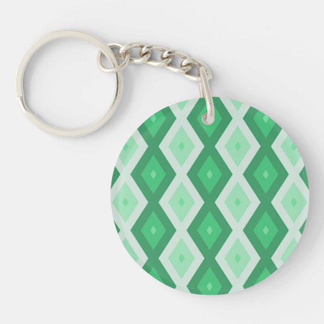 Tons de motif diamant vert (Devant)