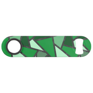 Tons de motif en vitrail vert