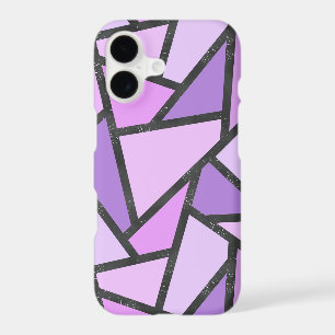 Tons du motif en vitrail lilas