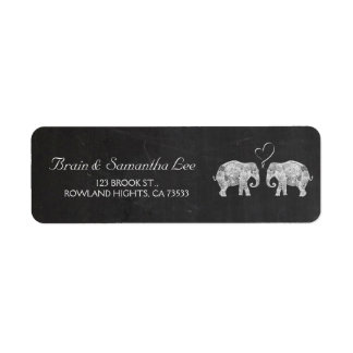 TONS OF LOVE | Elephant Chalkboard Wedding