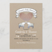 Tons of Love Neutral Gender Couple's Baby Shower