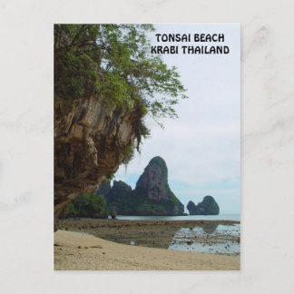 Tonsai Beach, Krabi Thailand Postcard
