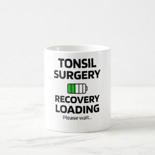Tonsil Surgery Recovery   Tonsillectomy Gifts Coffee Mug
