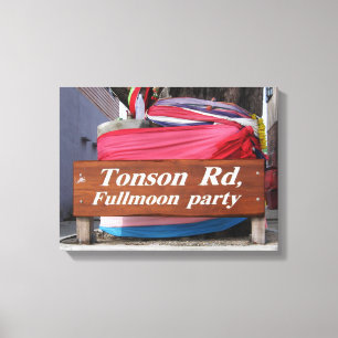 Tonson Rd. Fullmoon Party Canvas Print