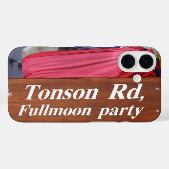 Tonson Rd. Fullmoon Party, Koh Phangan, Thailand Case-Mate iPhone Case (Back (Horizontal))