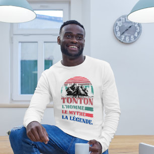 Tonton: The Man, The Myth, The Legend Vintage Gift T-Shirt