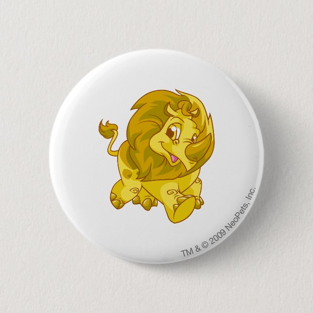 Tonu Gold 2 Inch Round Button (Front)