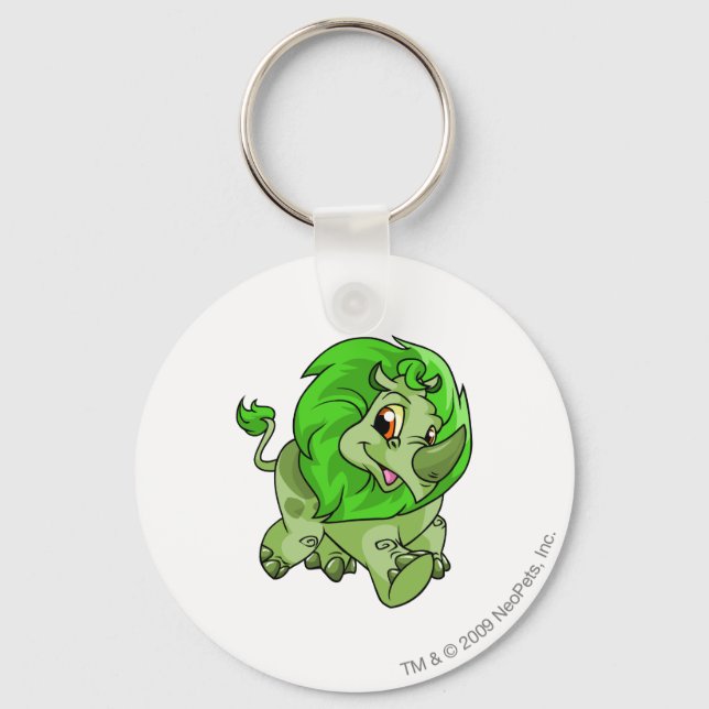 Tonu Green Keychain (Front)