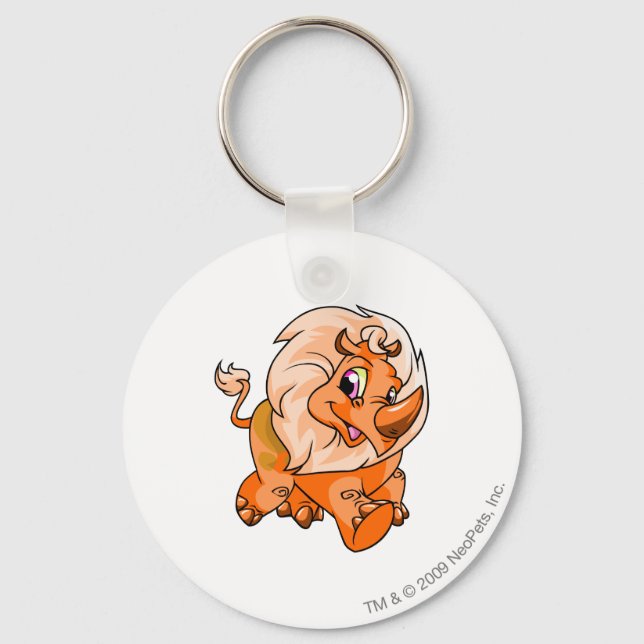 Tonu Orange Keychain (Front)