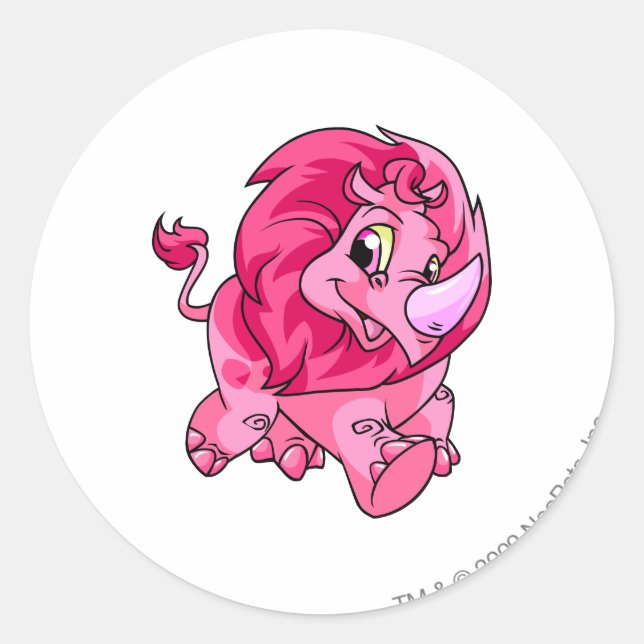 Tonu Pinnk Classic Round Sticker (Front)