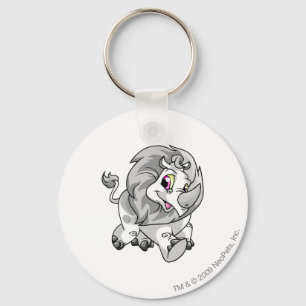 Tonu White Keychain
