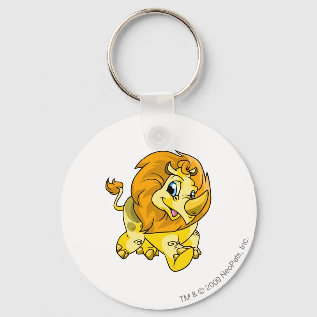Tonu Yellow Keychain (Front)