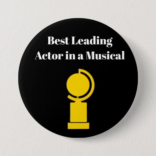 Tony Award Customizable Button (Front)