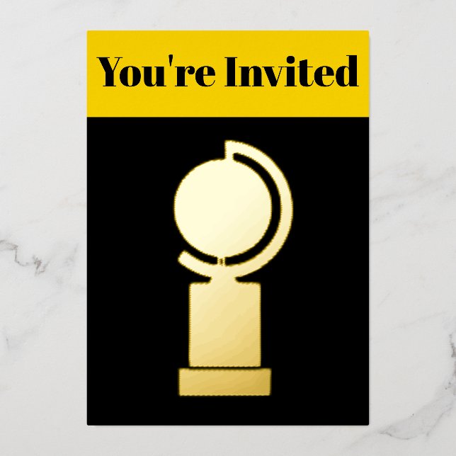 Tony Awards Playbill inspiré Invitation (Recto)