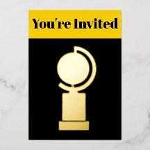 Tony Awards Playbill inspired Invitation